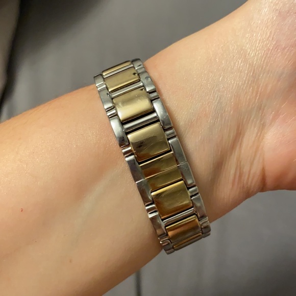 Kate Spade Watch. Silver and gold two tone strap. - Picture 2 of 5